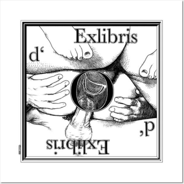 asc 471 - L'exlibris d'O (The target) Wall Art by apolloniasaintclair